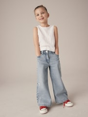 Light Blue Wide Leg Jeans (3-16yrs) - Image 1 of 7