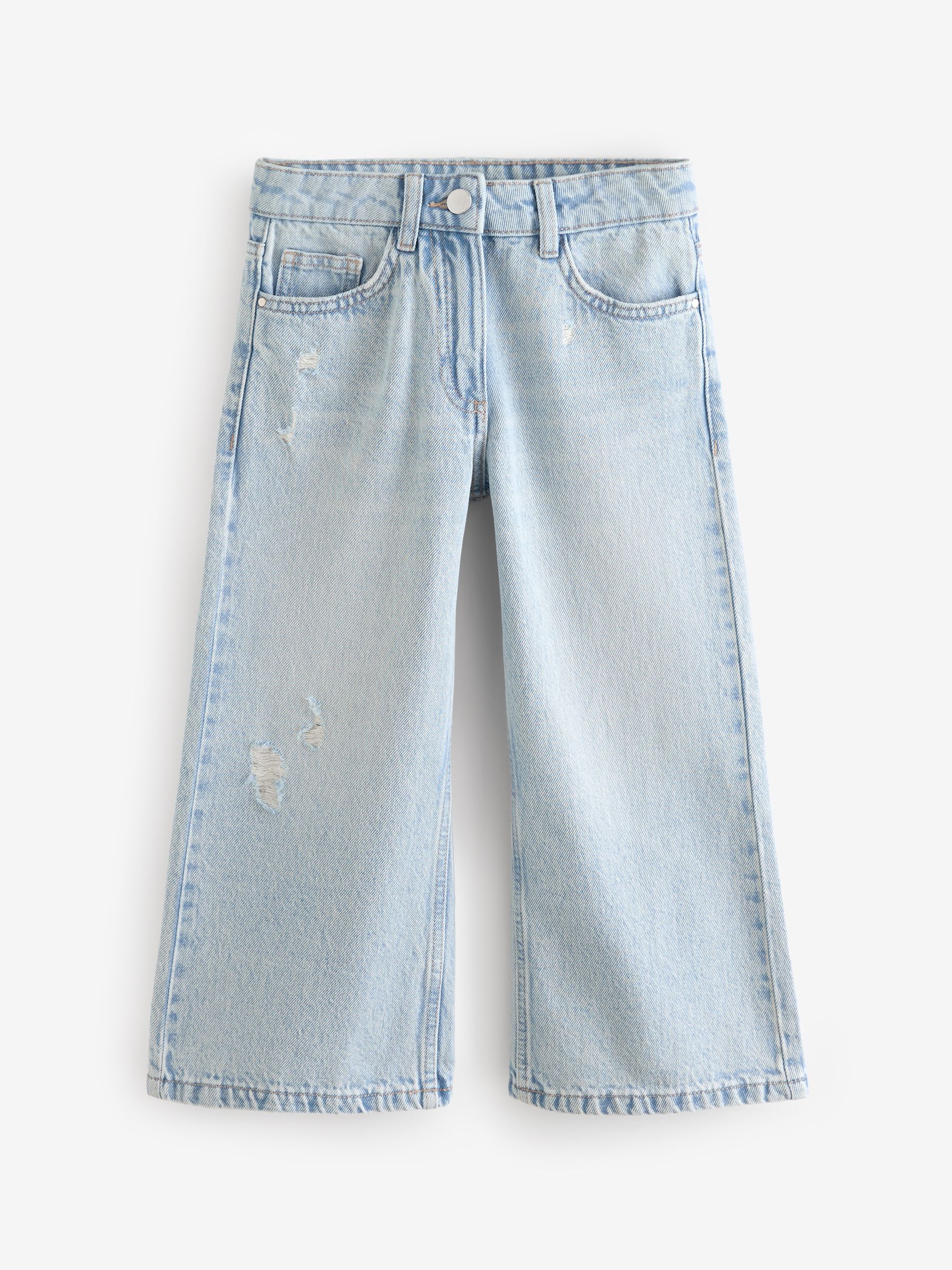 Buy Light Blue Wide Leg Jeans (3-16yrs) from Next USA