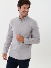 Saltwell Cotton Long Sleeve Button Down Collar Shirt - Obrázek 1 z 5