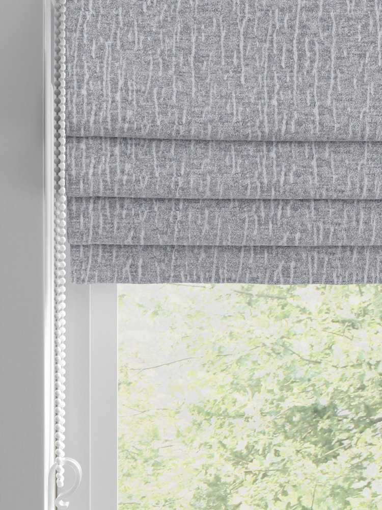 Silver Chenille Made to Measure Roman Blind - Image 2 of 6