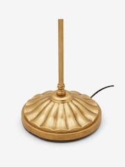 Black/Gold Peacock Floor Lamp - Image 9 of 9