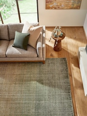 Green Ezra Striped Rug - Image 2 of 6