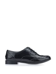 Start-Rite Matilda Black Leather Lace Up School Shoes F & G - Image 1 of 7