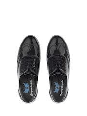 Start-Rite Matilda Black Leather Lace Up School Shoes F & G - Image 5 of 7
