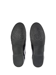 Start-Rite Matilda Black Leather Lace Up School Shoes F & G - Image 6 of 7