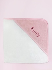 Babyblooms Personalised 100% Cotton Luxury Hooded Towel Gift - Image 1 of 3