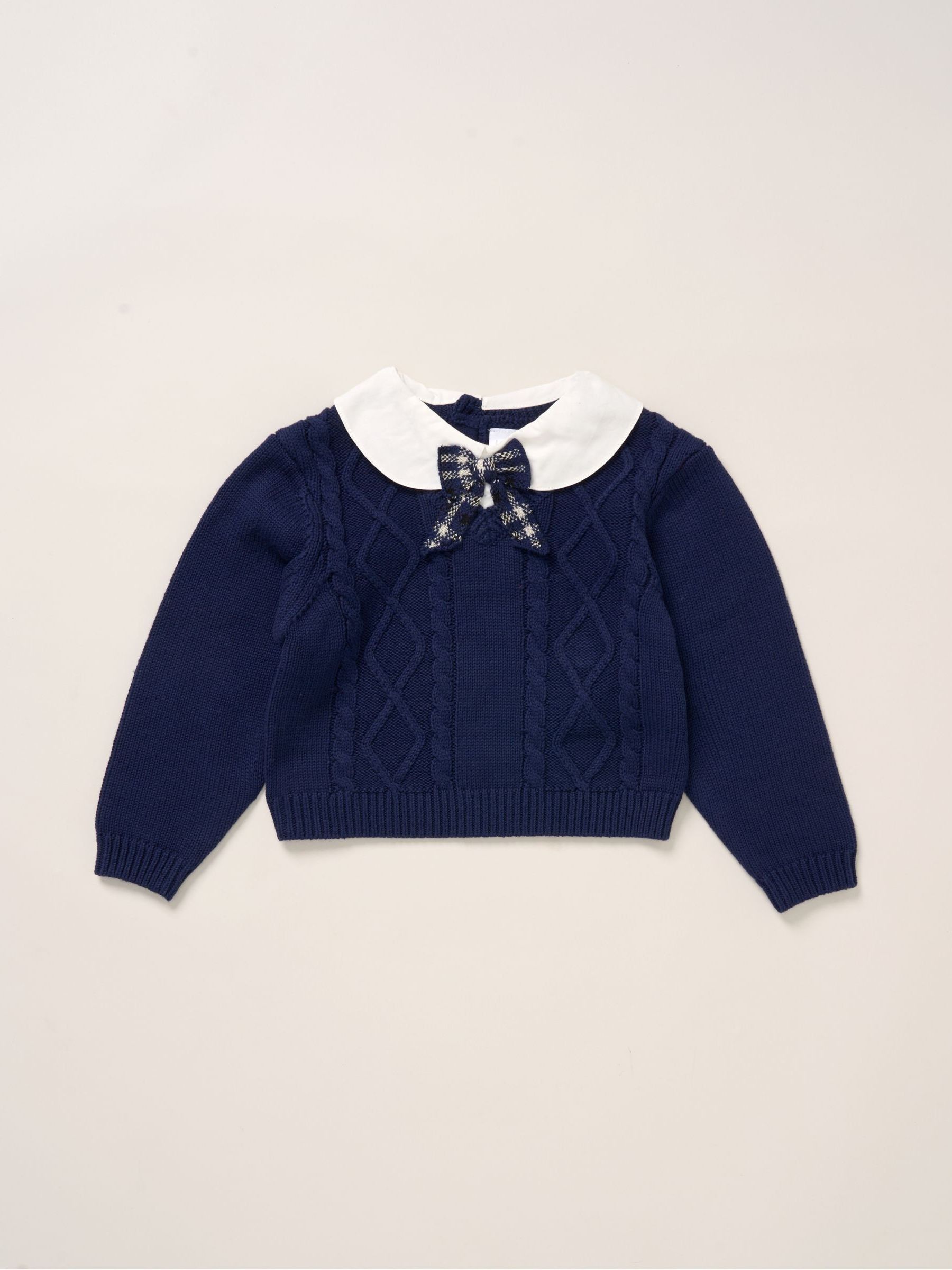 True Blue Js Buy Miss Blue True Knit Jumper with Check Skirt from Next Belgium