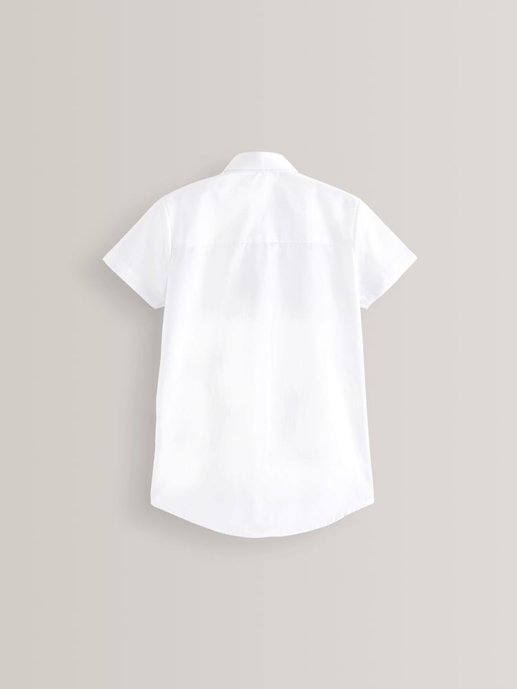 Blanc - 2{Paquet de chemises scolaires Manches courtes (3-18ans) - Image 5 of 7