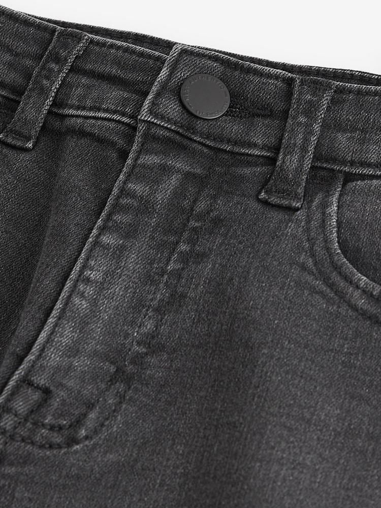 Grey Charcoal Regular Fit Stretch Jeans (3-16yrs) - Image 3 of 3 Grey Charcoal Regular Fit Stretch Jeans (3-16yrs) - Image 3 of 3