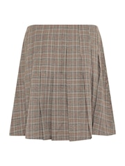 Star by Julien MacDonald Brown Checked Mini Skirt - Image 6 of 6