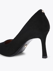 Carvela Black Corletta Court Heeled Court Shoes - Image 2 of 4