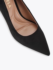 Carvela Black Standard Fit Corletta Court Shoes - Image 5 of 5