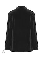 M&Co Black Velvet Blazer - Image 2 of 2