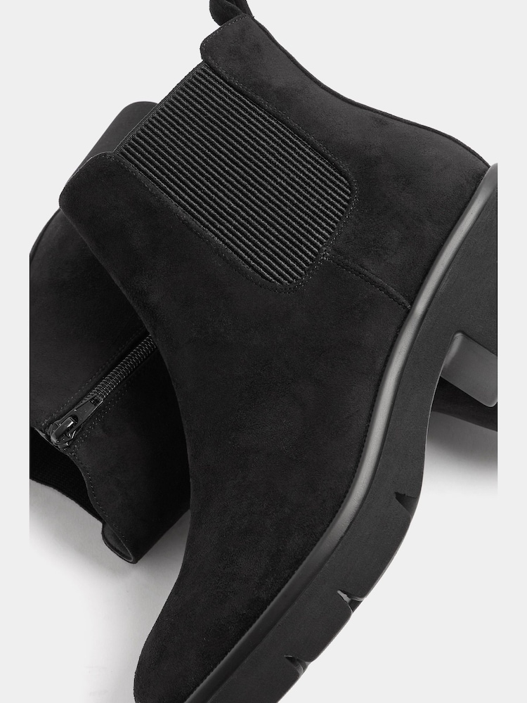 Yours Curve Chelsea-støvler med E fit og bred pasform - Billede 5 af 5