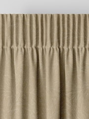 William Morris At Home Natural Willow Woven Made to Measure Curtains - Image 6 of 9