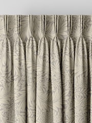 William Morris At Home Grey Larkspur Woven Made to Measure Curtains - Image 5 of 9