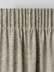 William Morris At Home Grey Larkspur Woven Made to Measure Curtains - Image 6 of 9