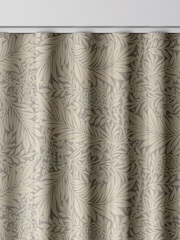 William Morris At Home Grey Larkspur Woven Made to Measure Curtains - Image 7 of 9