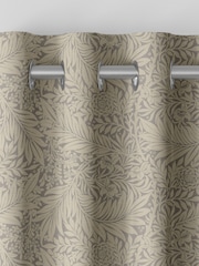 William Morris At Home Grey Larkspur Woven Made to Measure Curtains - Image 8 of 9