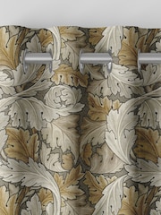 William Morris At Home Flint Grey Acanthus Made to Measure 100% Cotton Curtains - Image 7 of 9