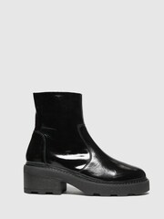 Ally Patent Leather Chunky Boots - Bild 1 von 1