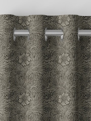 William Morris At Home Iron Grey Marigold Velvet Made to Measure Curtains - Image 7 of 9