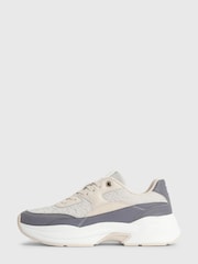 Tommy Hilfiger Grey Chunky Sole Sneakers - Image 2 of 4
