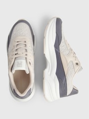 Tommy Hilfiger Grey Chunky Sole Sneakers - Image 3 of 4