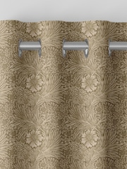 William Morris At Home Natural Marigold Velvet Made to Measure Curtains - Image 7 of 9