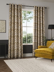 William Morris At Home Flint Grey Acanthus Velvet Made to Measure Curtains - Image 2 of 9