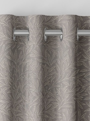 William Morris At Home Iron Grey Willow Woven Made to Measure Curtains - Image 7 of 9
