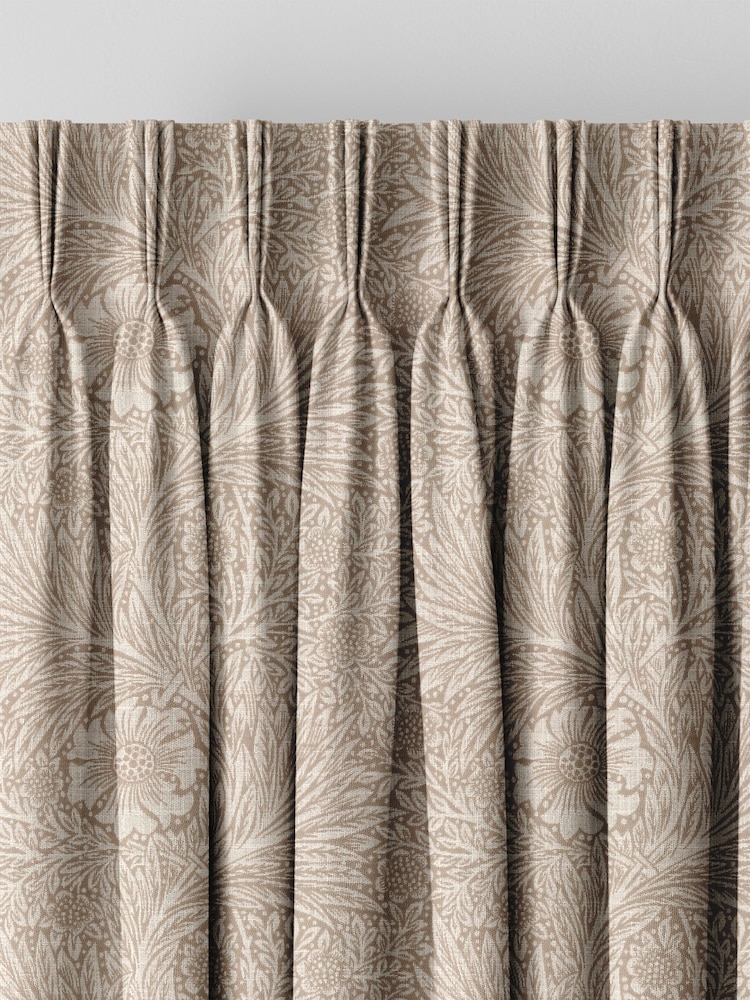 William Morris At Home Natural Marigold Woven Made to Measure Curtains - Image 5 of 5