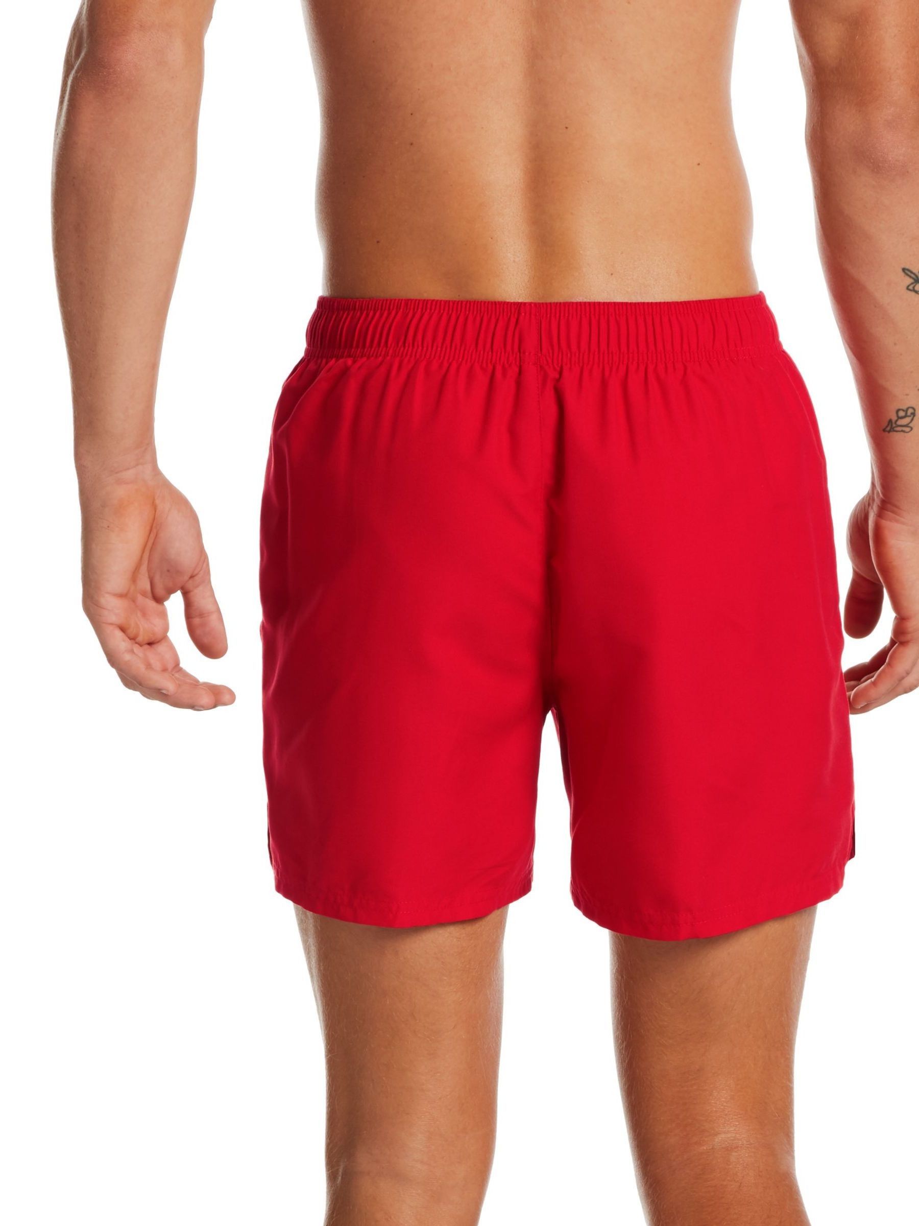 Buy Nike Red 5 Inch Essential Volley Swim Shorts from the Next UK ...
