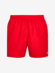 Nike Red 5 Inch Essential Volley Swim Shorts - Image 6 of 6