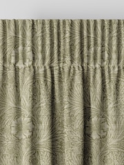 William Morris At Home Nettle Green Marigold Woven Made to Measure Curtains - Image 6 of 9