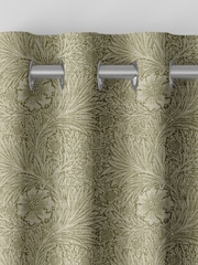 William Morris At Home Nettle Green Marigold Woven Made to Measure Curtains - Image 7 of 9