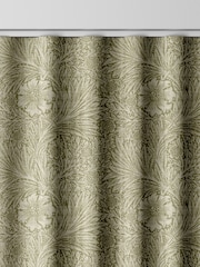 William Morris At Home Nettle Green Marigold Woven Made to Measure Curtains - Image 8 of 9