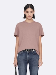 AllSaints Pink Addi T-Shirt - Image 1 of 8