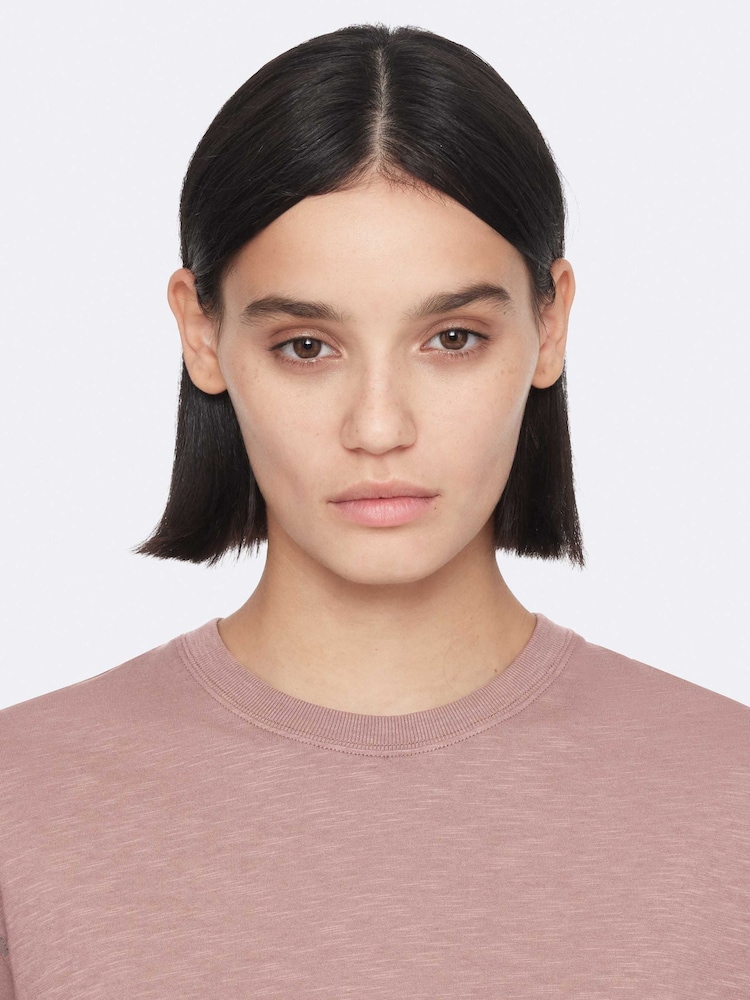AllSaints Pink Addi T-Shirt - Image 2 of 8 AllSaints Pink Addi T-Shirt - Image 2 of 8