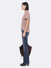 AllSaints Pink Addi T-Shirt - Image 7 of 8