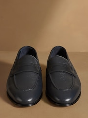 أزرق داكن - حذاء سهل اللبس Skelton بلا أربطة من Russell & Bromley - صورة 3 من 7