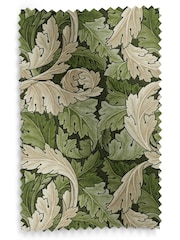 William Morris At Home Nettle Green Acanthus Made to Measure 100% Cotton Curtains - Image 9 of 9