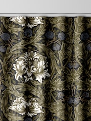 William Morris At Home Green African Marigold Made to Measure 100% Cotton Curtains - Image 7 of 9