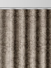 William Morris At Home Natural Strawberry Thief Woven Made to Measure Curtains - Image 8 of 9