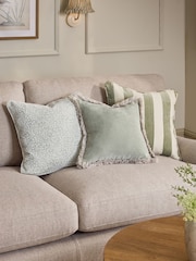 Set of 3 Green Cushions With Inserts - Image 1 of 3