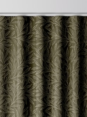William Morris At Home Sage Green Willow Woven Made to Measure Curtains - Image 8 of 9