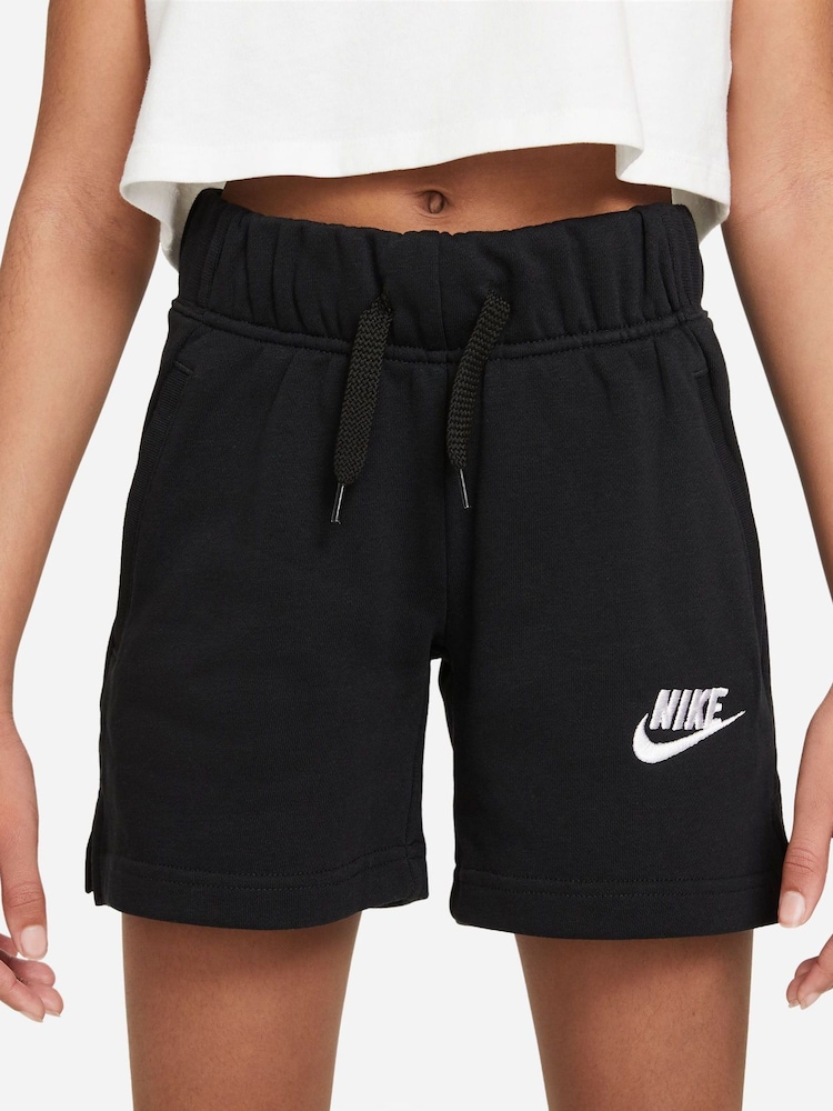 Черный - Шорты Nike Club French Terry 5 Inch - Изображение 2 из 10