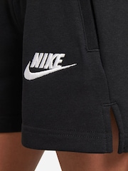 Черный - Шорты Nike Club French Terry 5 Inch - Изображение 6 из 10