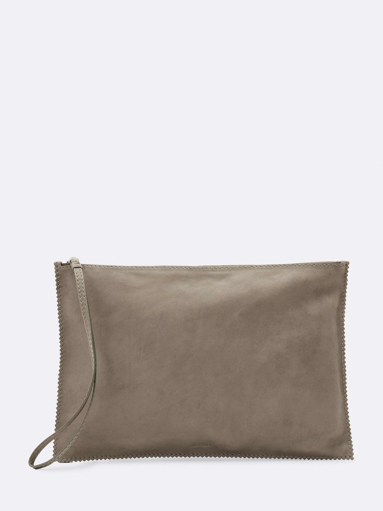 Taupe Braun - Velika torbica AllSaints Siloh - Slika 1 od 2