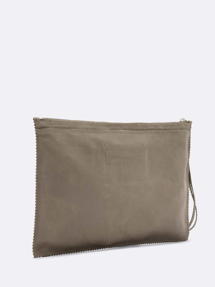 Taupe Braun - Velika torbica AllSaints Siloh - Slika 2 od 2
